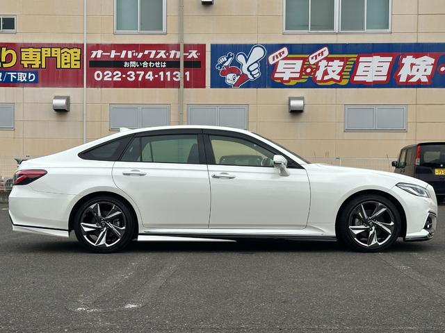 クラウン RS アドバンス サンルーフ/TRDエアロ/フルレザー/純正ナビ/フルセグTV/ヘッドアップディスプレイ/ブラインドスポットモニター/ベンチレーション/シートヒーター/ステアリングヒーター/ワンオーナー/シートメモリー(25枚目)