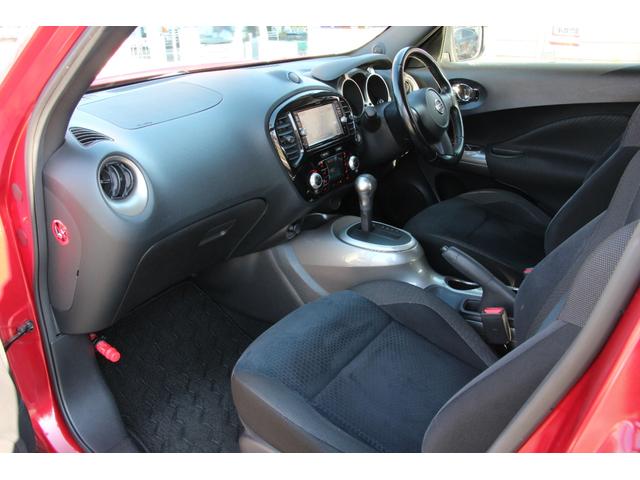 ジューク １５ＲＸ　Ｖセレクション　バックカメラ　レーンアシスト　衝突被害軽減システム　ナビ　ＴＶ　オートライト　アルミホイール　スマートキー　アイドリングストップ　電動格納ミラー　ＣＶＴ　盗難防止システム　衝突安全ボディ　ＣＤ（27枚目）