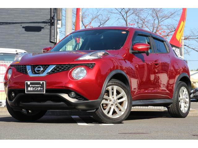 ジューク １５ＲＸ　Ｖセレクション　バックカメラ　レーンアシスト　衝突被害軽減システム　ナビ　ＴＶ　オートライト　アルミホイール　スマートキー　アイドリングストップ　電動格納ミラー　ＣＶＴ　盗難防止システム　衝突安全ボディ　ＣＤ（46枚目）