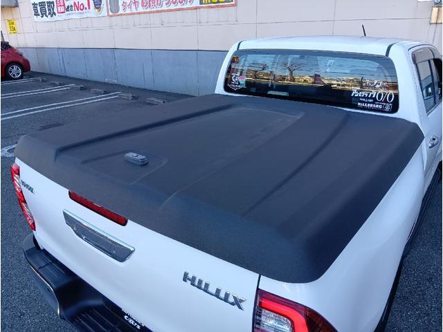 ハイラックス Ｚ　４ＷＤ　ＡＴ　衝突被害軽減システム　クリアランスソナー　オートクルーズコントロール　レーンアシスト　ナビ　バックカメラ　スマートキー　アイドリングストップ　電動格納ミラー　オートライト（36枚目）