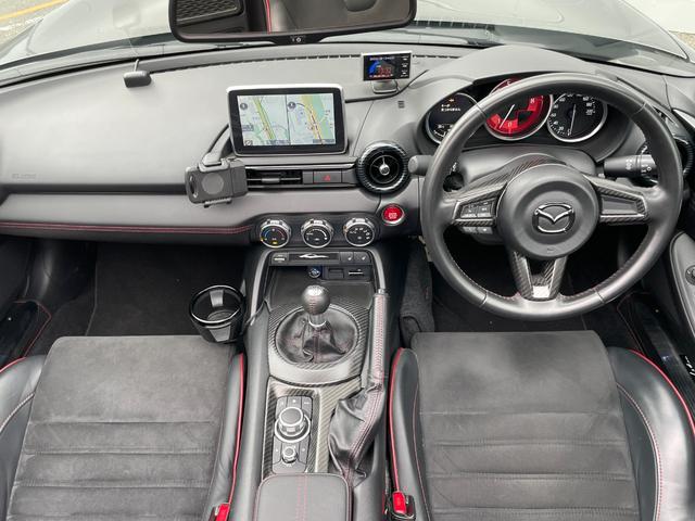 ロードスターＲＦ ＲＳ　オープンカー　ドライブレコーダー　ＥＴＣ　バックカメラ　ナビ　ＴＶ　レーンアシスト　オートライト　ＬＥＤヘッドランプ　ＭＴ　スマートキー　アイドリングストップ　シートヒーター　アルミホイール（2枚目）