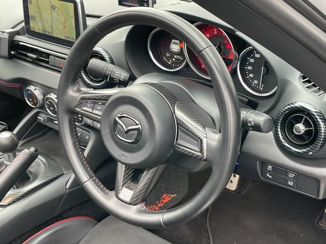 ロードスターＲＦ ＲＳ　オープンカー　ドライブレコーダー　ＥＴＣ　バックカメラ　ナビ　ＴＶ　レーンアシスト　オートライト　ＬＥＤヘッドランプ　ＭＴ　スマートキー　アイドリングストップ　シートヒーター　アルミホイール（23枚目）