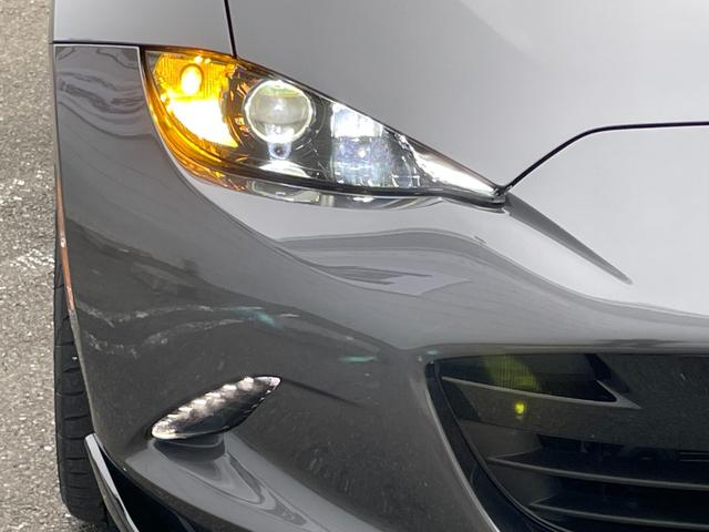 ロードスターＲＦ ＲＳ　オープンカー　ドライブレコーダー　ＥＴＣ　バックカメラ　ナビ　ＴＶ　レーンアシスト　オートライト　ＬＥＤヘッドランプ　ＭＴ　スマートキー　アイドリングストップ　シートヒーター　アルミホイール（31枚目）