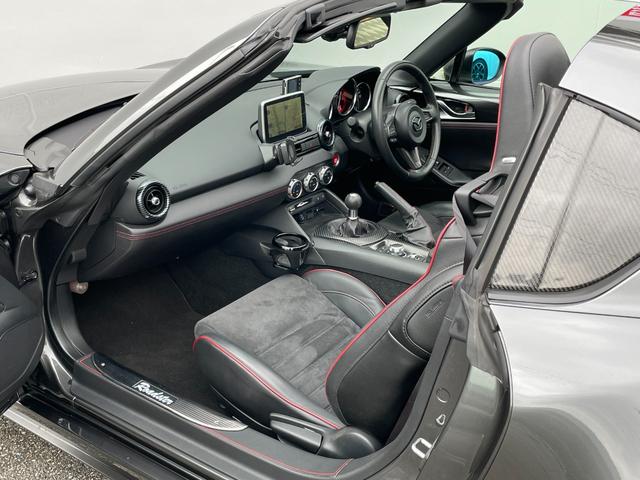 ロードスターＲＦ ＲＳ　オープンカー　ドライブレコーダー　ＥＴＣ　バックカメラ　ナビ　ＴＶ　レーンアシスト　オートライト　ＬＥＤヘッドランプ　ＭＴ　スマートキー　アイドリングストップ　シートヒーター　アルミホイール（60枚目）