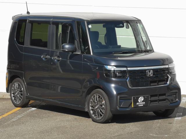 N-BOXカスタム ターボ ワンオーナー ドライブレコーダー ETC 全方位カメラ 両側電動スライドドア ナビ TV クリアランスソナー 追従クルコン レーンアシスト 衝突被害軽減システム オートライト LEDヘッドランプ(16枚目)