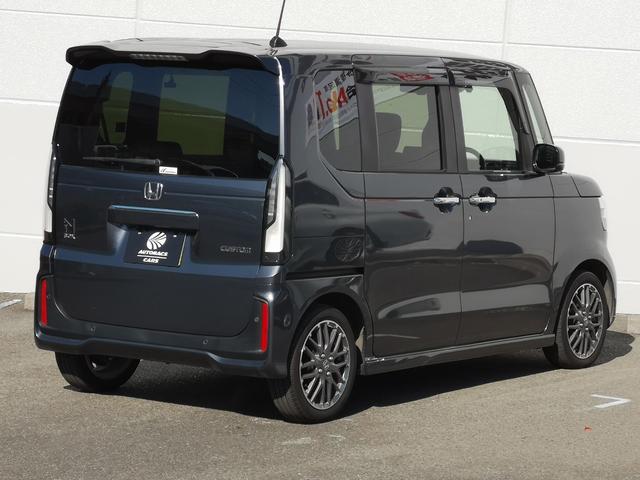 N-BOXカスタム ターボ ワンオーナー ドライブレコーダー ETC 全方位カメラ 両側電動スライドドア ナビ TV クリアランスソナー 追従クルコン レーンアシスト 衝突被害軽減システム オートライト LEDヘッドランプ(17枚目)