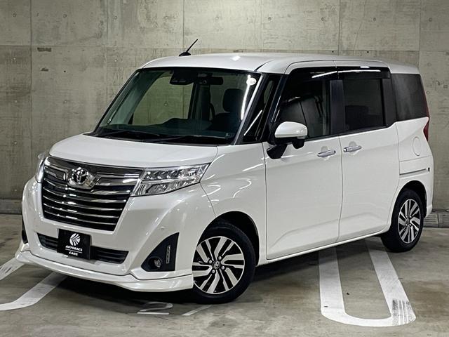 ルーミー カスタムG ユーザー買取車 クルーズコントロール 衝突回避支援ブレーキ オートハイビーム コーナーセンサー 両側パワースライドドア LEDヘッドライト オートライト 純正ナビ TV バックカメラ ETC(14枚目)