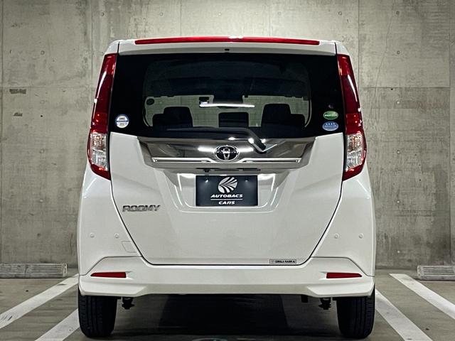 ルーミー カスタムG ユーザー買取車 クルーズコントロール 衝突回避支援ブレーキ オートハイビーム コーナーセンサー 両側パワースライドドア LEDヘッドライト オートライト 純正ナビ TV バックカメラ ETC(18枚目)