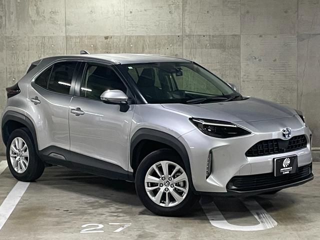 ヤリスクロス ハイブリッドＧ　ユーザー買取車　ブラインドスポットモニター　パノラミックビューモニター　ＬＥＤヘッドライト　オートライト　プリクラッシュセーフティ　レーダークルーズコントロール　ナビ　ＥＴＣ　プッシュスタート（26枚目）