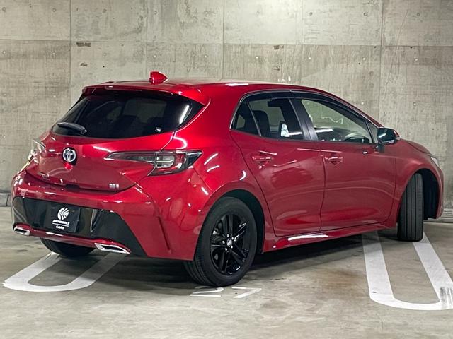 カローラスポーツ ハイブリッドG スタイルパッケージ ユーザー買取車 9インチディスプレイオーディオ プリクラッシュセーフティ オートマチックハイビーム レーダークルーズコントロール 純正ナビ TV バックカメラ ETC ステアリングヒーター(3枚目)