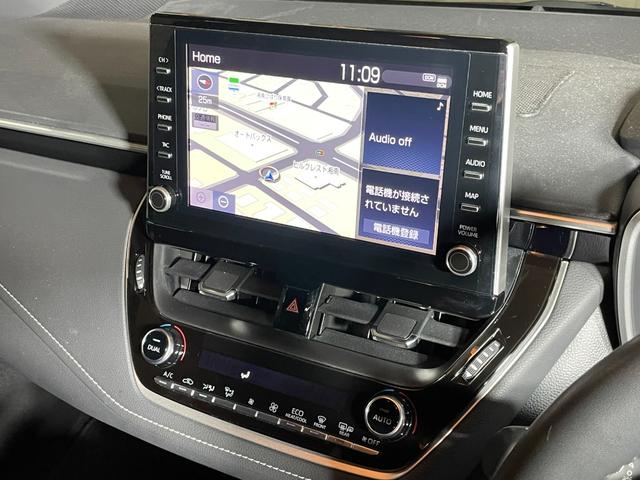 カローラスポーツ ハイブリッドG スタイルパッケージ ユーザー買取車 9インチディスプレイオーディオ プリクラッシュセーフティ オートマチックハイビーム レーダークルーズコントロール 純正ナビ TV バックカメラ ETC ステアリングヒーター(4枚目)