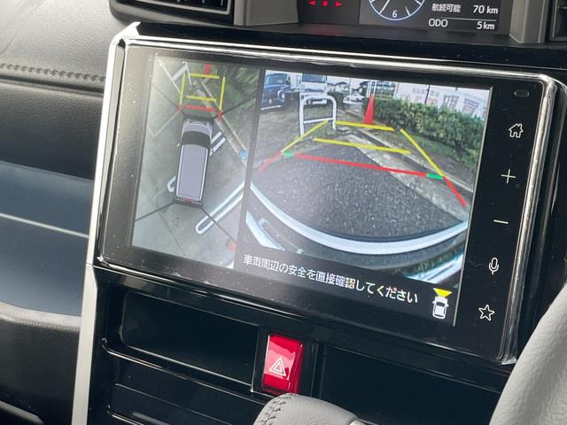 ルーミー カスタムG-T ワンオーナー GRエアロパーツセットLED付き ディスプレイオーディオ マット フルセグTV 全方位カメラ ETC2.0 両側パワースライドドア 衝突被害軽減ブレーキ 追従クルコン 運助シートヒーター(5枚目)