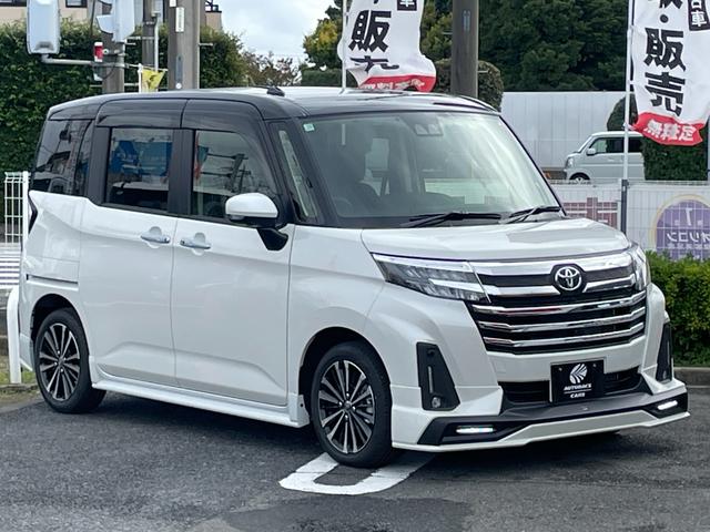 ルーミー カスタムG-T ワンオーナー GRエアロパーツセットLED付き ディスプレイオーディオ マット フルセグTV 全方位カメラ ETC2.0 両側パワースライドドア 衝突被害軽減ブレーキ 追従クルコン 運助シートヒーター(16枚目)