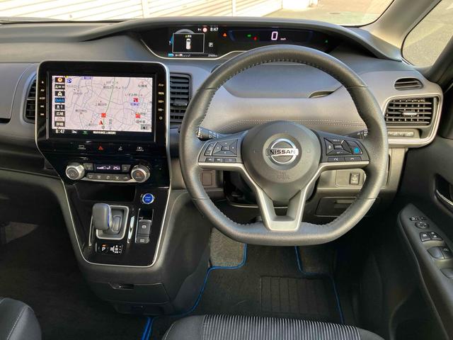 セレナ ｅ－パワー　ハイウェイスターＶ　ＥＴＣ　全周囲カメラ　ナビ　ＴＶ　クリアランスソナー　オートクルーズコントロール　レーンアシスト　衝突被害軽減システム　両側電動スライドドア　オートライト　ＬＥＤヘッドランプ　スマートキー（3枚目）