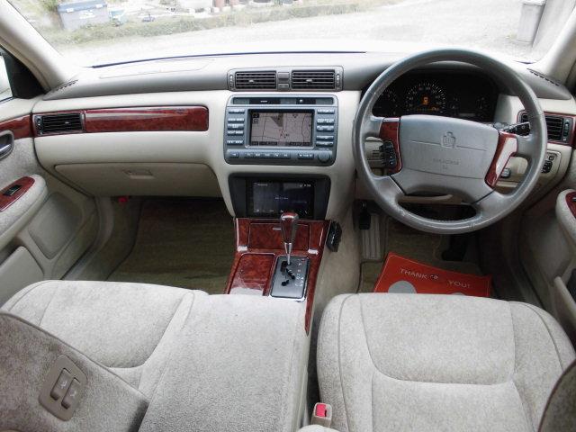 クラウンマジェスタ 3.0Aタイプ 後期テール カープレイ対応オーディオ バックカメラ ETC(8枚目)