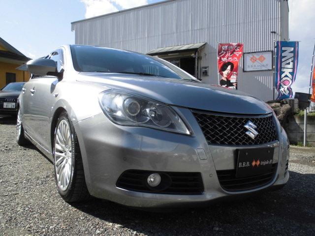 キザシ ベースグレード ベースグレード(5名) 車高調 黒レザー ナビTV・バックカメラ(8枚目)