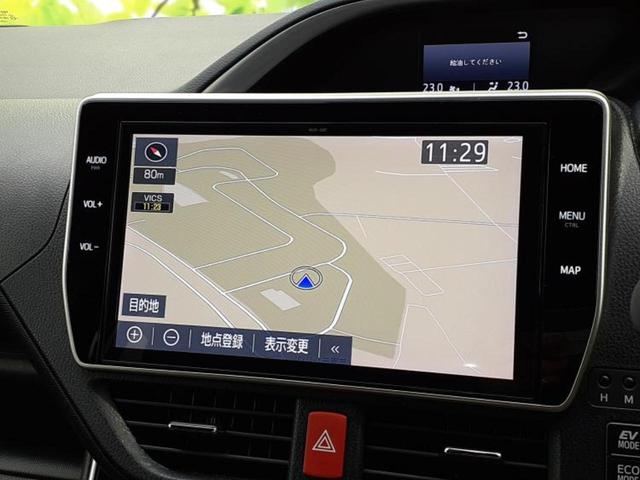 ヴォクシー ハイブリッドZSキラメキ2 エアロ/保証書/純正 10インチ SDナビ/フリップダウンモニター/衝突安全装置/両側電動スライドドア/シートヒーター 前席/車線逸脱防止支援システム/パーキングアシスト バックガイド フルエアロ(10枚目)