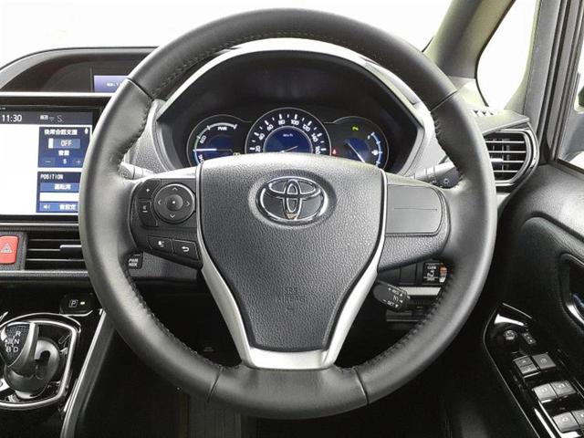 ヴォクシー ハイブリッドZSキラメキ2 エアロ/保証書/純正 10インチ SDナビ/フリップダウンモニター/衝突安全装置/両側電動スライドドア/シートヒーター 前席/車線逸脱防止支援システム/パーキングアシスト バックガイド フルエアロ(15枚目)