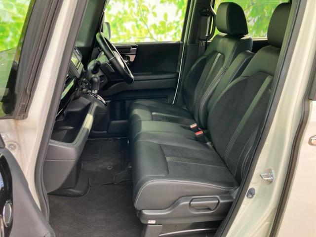 Ｎ－ＢＯＸカスタム Ｌ・ターボ　新品タイヤ／保証書／純正　ＳＤナビ／衝突安全装置／両側電動スライドドア／シートヒーター／車線逸脱防止支援システム／シート　ハーフレザー／パーキングアシスト　バックガイド　衝突被害軽減システム　ＥＴＣ（6枚目）