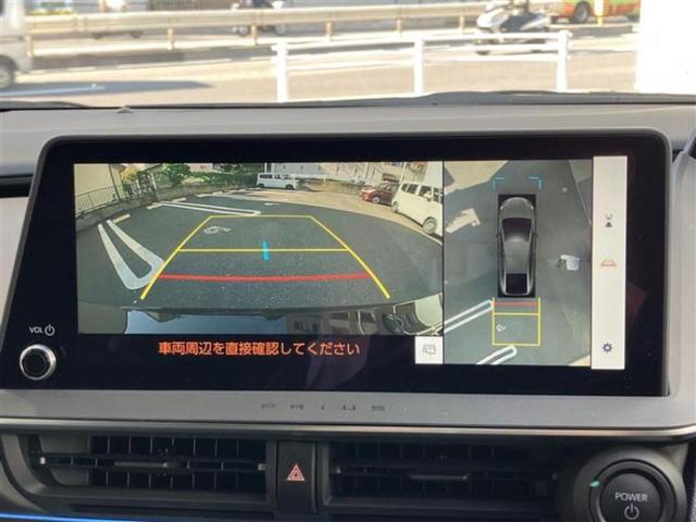 プリウス Z サンルーフ/保証書/純正 SDナビ/デジタルインナーミラー/衝突安全装置/シートエアコン/全方位モニター/車線逸脱防止支援システム/シート フルレザー/パーキングアシスト 自動操舵/電動バックドア(10枚目)