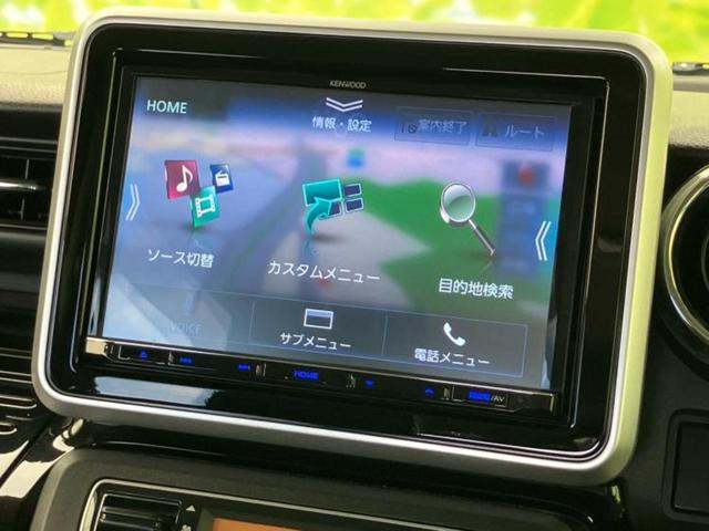 スペーシアカスタム ハイブリッドXSターボ 保証書/社外 8インチ SDナビ/両側電動スライドドア/シートヒーター/シート ハーフレザー/ヘッドランプ LED/USBジャック/Bluetooth接続/EBD付ABS/横滑り防止装置 ワンオーナー(9枚目)