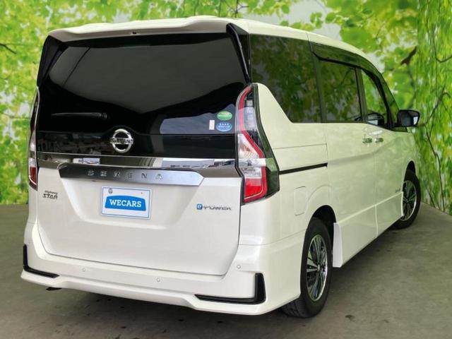 セレナ eパワーハイウェイスターV 新品タイヤ/保証書/純正 10インチ SDナビ/フリップダウンモニター/衝突安全装置/両側電動スライドドア/車線逸脱防止支援システム/シート 合皮/プロパイロット/ドライブレコーダー 純正 DVD再生(3枚目)