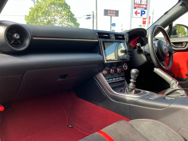 GR86 RZ MT車 ナビ ETC LEDヘッドライト アクティブクルーズコントロール カーテンエアバッグ ステアリング連動ヘッドランプ(19枚目)