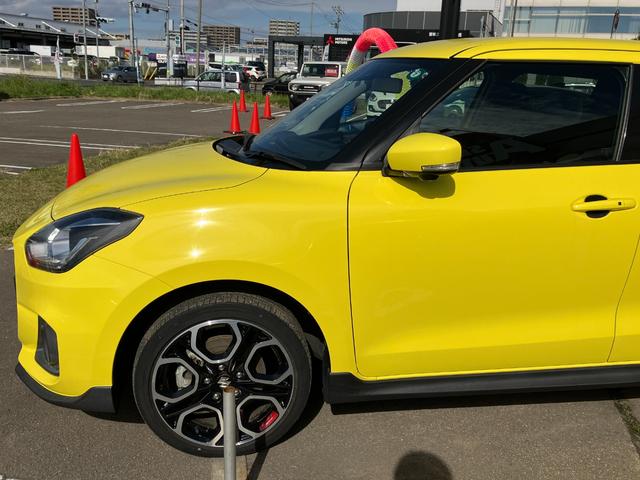 スイフトスポーツ ベースグレード MT車 シートヒ-タ- 被害軽減ブレーキ LEDヘットランプ 衝突安全ボディ クリアランスソナ(6枚目)