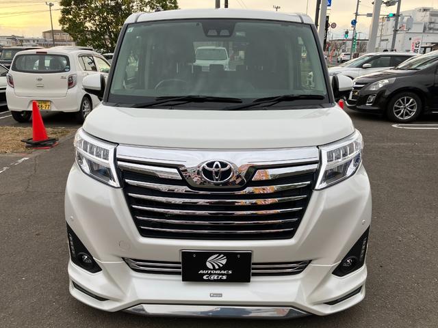 ルーミー カスタムＧ－Ｔ　ナビ　モデリスタエアロ　両側電動スライドドア　シートヒーター　クリアランスソナー　ＥＴＣ　バックカメラ　ＬＥＤヘッドライト（4枚目）