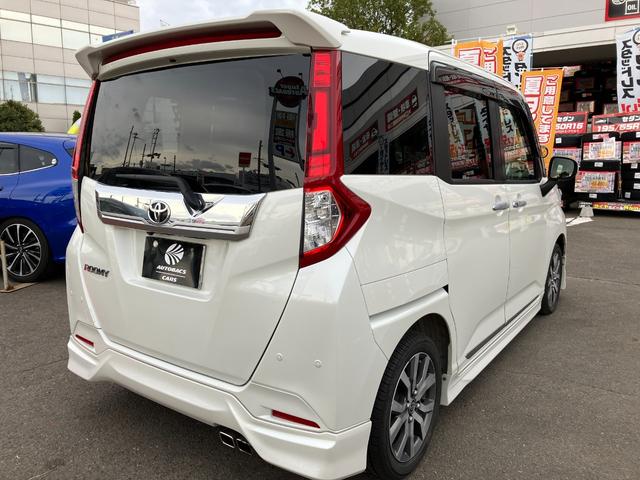 ルーミー カスタムＧ－Ｔ　ナビ　モデリスタエアロ　両側電動スライドドア　シートヒーター　クリアランスソナー　ＥＴＣ　バックカメラ　ＬＥＤヘッドライト（10枚目）