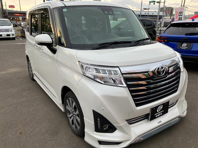 ルーミー カスタムＧ－Ｔ　ナビ　モデリスタエアロ　両側電動スライドドア　シートヒーター　クリアランスソナー　ＥＴＣ　バックカメラ　ＬＥＤヘッドライト（13枚目）