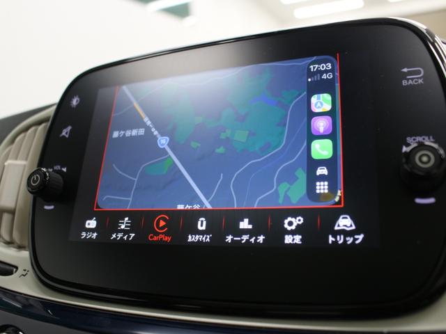 500 ザッフィロ 限定車 レザーシート ガラスルーフ ディスプレイオーディオ カープレイ Bluetooth USB入力 ETC HIDヘッドライト 純正AW Bソナー オートエアコン アイドリングストップ(6枚目)