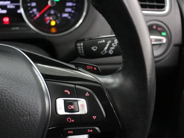 ポロ ＴＳＩハイライン　フルセグナビ　Ｂｌｕｅｔｏｏｔｈ　ＵＳＢ入力　Ｂカメラ　ＬＥＤライト　オートライト　純正ＡＷ　ＥＴＣ　クルコン　衝突被害軽減ブレーキ　ハーフレザーシート　シートヒーター　ステリモ　パドルシフト（43枚目）