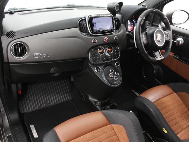 アバルト５９５ コンペティツィオーネ　フルセグナビ　Ｂｌｕｅｔｏｏｔｈ　ＵＳＢ入力　ＥＴＣ　オートＡＣ　Ｂカメラ　パドルシフト　ＴＦＴメーター　サベルトスポーツシート　レコードモンツァマフラー　ＨＩＤライト　純正ＡＷ　Ｂソナー　後期モデル（11枚目）