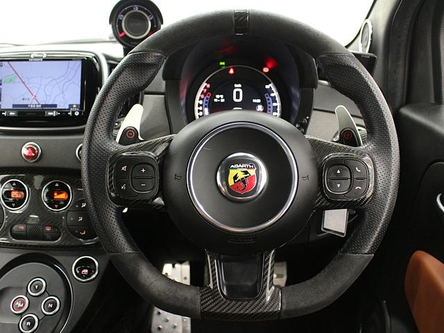 アバルト５９５ コンペティツィオーネ　フルセグナビ　Ｂｌｕｅｔｏｏｔｈ　ＵＳＢ入力　ＥＴＣ　オートＡＣ　Ｂカメラ　パドルシフト　ＴＦＴメーター　サベルトスポーツシート　レコードモンツァマフラー　ＨＩＤライト　純正ＡＷ　Ｂソナー　後期モデル（38枚目）