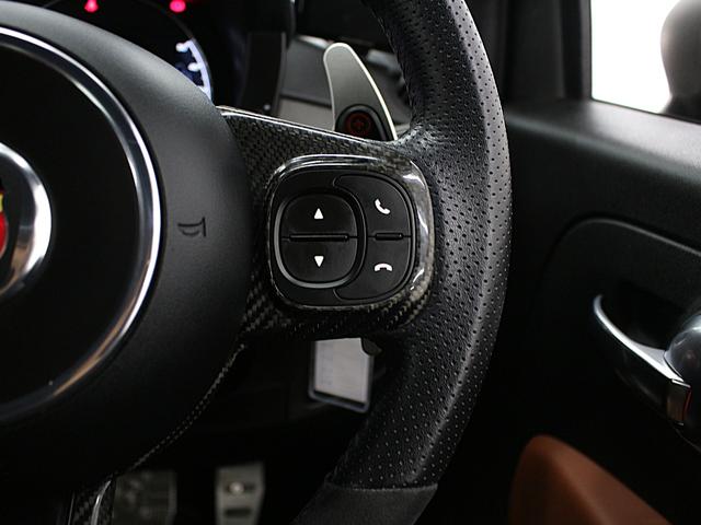 アバルト５９５ コンペティツィオーネ　フルセグナビ　Ｂｌｕｅｔｏｏｔｈ　ＵＳＢ入力　ＥＴＣ　オートＡＣ　Ｂカメラ　パドルシフト　ＴＦＴメーター　サベルトスポーツシート　レコードモンツァマフラー　ＨＩＤライト　純正ＡＷ　Ｂソナー　後期モデル（40枚目）