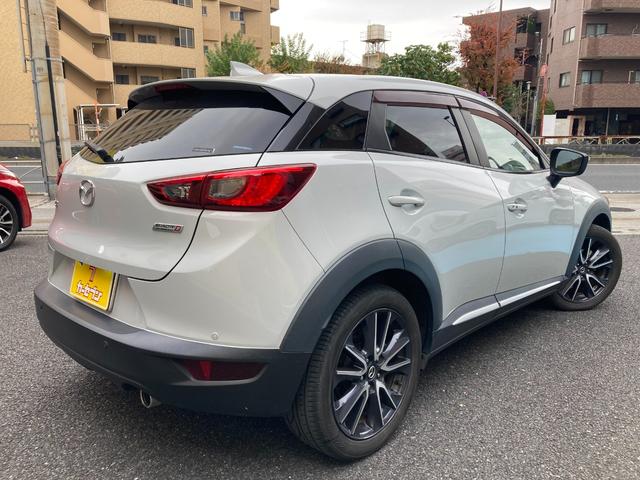 ＣＸ－３ ＸＤ　Ｌパッケージ　６速マニュアル／１オーナー／ＢＯＳＥスピーカー／革シート／純正ナビ／ステアリングヒーター／ＥＴＣ／バックカメラ／スマートキー／シートヒーター／純正アルミ／ヘッドアップディスプレイ（3枚目）