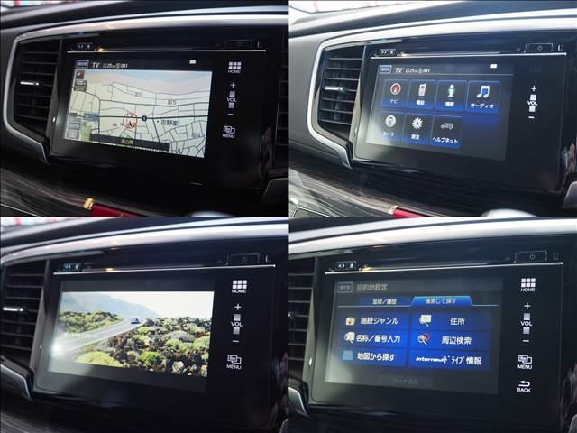 オデッセイハイブリッド ハイブリッドアブソルート・ホンダセンシンアドバンスＰ　ワンオーナー　禁煙車　衝突軽減ブレーキ　レーダークルーズ　全方位カメラ　純正ナビ　フルセグＴＶ　Ｂｌｕｅｔｏｏｔｈ　両側パワースライド　パワーシート　ＬＥＤ　ハーフレザー　ＥＴＣ　スマートキー（12枚目）