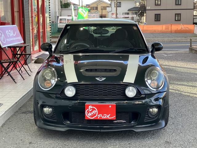 MINI ジョンクーパWワールドチャンピオンシップ50 国内限定10台 6MT R56 限定色コンナットグリーン サイン入りボンネットストライプ レザーシート JCW専用エアロ 専用17インチAW アルカンターラステアリング ETC レーダー探知機(2枚目)