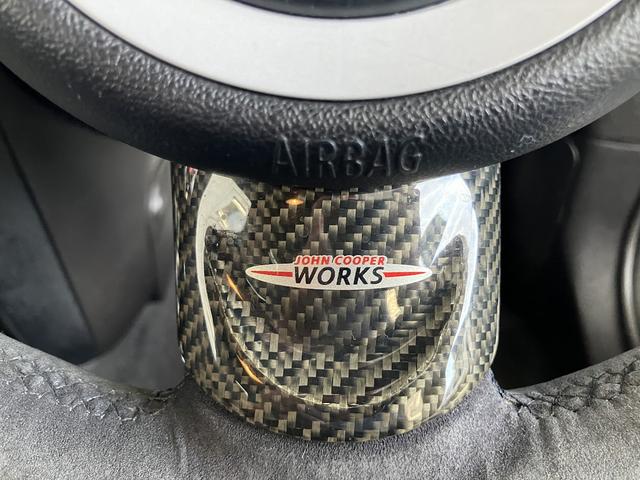 MINI ジョンクーパWワールドチャンピオンシップ50 国内限定10台 6MT R56 限定色コンナットグリーン サイン入りボンネットストライプ レザーシート JCW専用エアロ 専用17インチAW アルカンターラステアリング ETC レーダー探知機(24枚目)