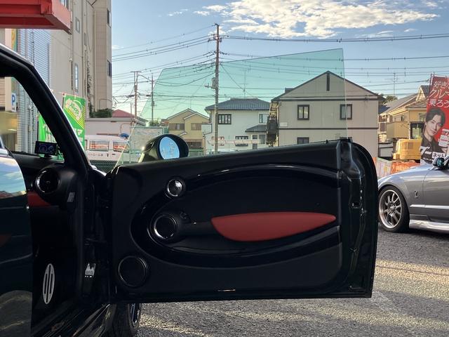MINI ジョンクーパWワールドチャンピオンシップ50 国内限定10台 6MT R56 限定色コンナットグリーン サイン入りボンネットストライプ レザーシート JCW専用エアロ 専用17インチAW アルカンターラステアリング ETC レーダー探知機(35枚目)