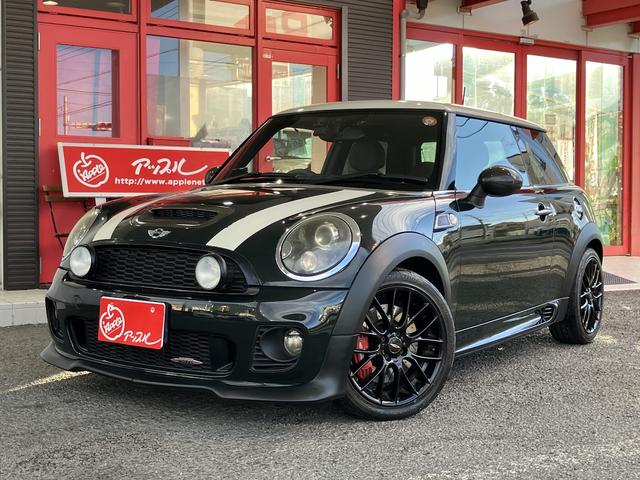 MINI ジョンクーパWワールドチャンピオンシップ50 国内限定10台 6MT R56 限定色コンナットグリーン サイン入りボンネットストライプ レザーシート JCW専用エアロ 専用17インチAW アルカンターラステアリング ETC レーダー探知機(53枚目)