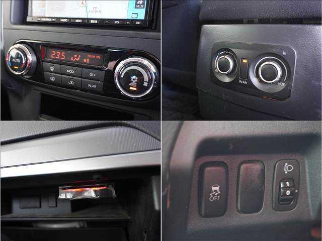 パジェロ ロング　ＧＲ　４ＷＤ　ディーゼルターボ　リアデフロック付　パナソニックナビ　ＴＶ　バックカメラ　前席シートヒーター　７人乗り　スキッドプレート　キーレス　ＥＴＣ　フォグライト　横滑り防止　１７インチアルミ（16枚目）