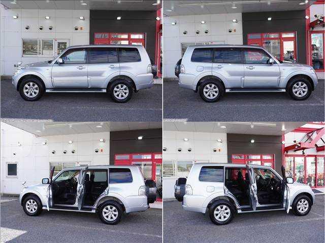 パジェロ ロング　ＧＲ　４ＷＤ　ディーゼルターボ　リアデフロック付　パナソニックナビ　ＴＶ　バックカメラ　前席シートヒーター　７人乗り　スキッドプレート　キーレス　ＥＴＣ　フォグライト　横滑り防止　１７インチアルミ（18枚目）