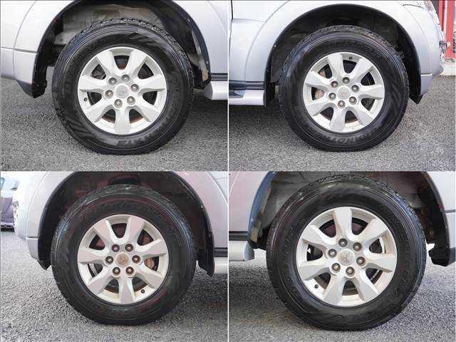 パジェロ ロング　ＧＲ　４ＷＤ　ディーゼルターボ　リアデフロック付　パナソニックナビ　ＴＶ　バックカメラ　前席シートヒーター　７人乗り　スキッドプレート　キーレス　ＥＴＣ　フォグライト　横滑り防止　１７インチアルミ（19枚目）