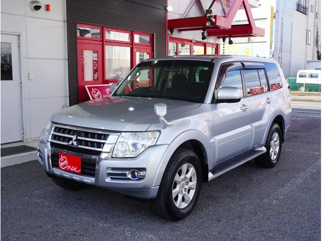 パジェロ ロング　ＧＲ　４ＷＤ　ディーゼルターボ　リアデフロック付　パナソニックナビ　ＴＶ　バックカメラ　前席シートヒーター　７人乗り　スキッドプレート　キーレス　ＥＴＣ　フォグライト　横滑り防止　１７インチアルミ（23枚目）