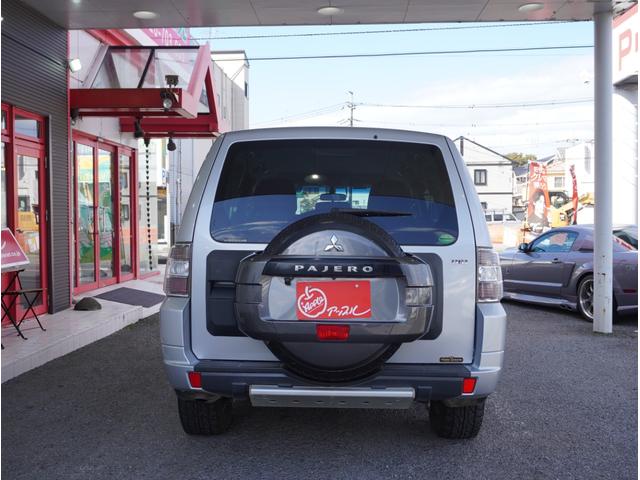 パジェロ ロング　ＧＲ　４ＷＤ　ディーゼルターボ　リアデフロック付　パナソニックナビ　ＴＶ　バックカメラ　前席シートヒーター　７人乗り　スキッドプレート　キーレス　ＥＴＣ　フォグライト　横滑り防止　１７インチアルミ（27枚目）