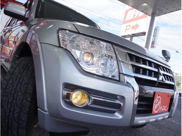 パジェロ ロング　ＧＲ　４ＷＤ　ディーゼルターボ　リアデフロック付　パナソニックナビ　ＴＶ　バックカメラ　前席シートヒーター　７人乗り　スキッドプレート　キーレス　ＥＴＣ　フォグライト　横滑り防止　１７インチアルミ（32枚目）