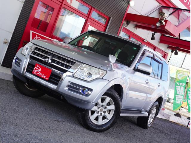 パジェロ ロング　ＧＲ　４ＷＤ　ディーゼルターボ　リアデフロック付　パナソニックナビ　ＴＶ　バックカメラ　前席シートヒーター　７人乗り　スキッドプレート　キーレス　ＥＴＣ　フォグライト　横滑り防止　１７インチアルミ（70枚目）