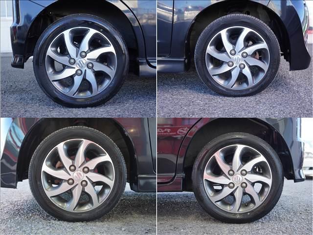 パレットＳＷ ＴＳ　禁煙車　ターボ車　両側パワースライド　ＳＤナビゲーション　フルセグＴＶ　Ｂｌｕｅｔｏｏｔｈ　ＨＩＤライト　スマートキー　フォグ　ＥＴＣ　純正１４アルミ　オートライト　オートエアコン　ウィンカーミラー（17枚目）